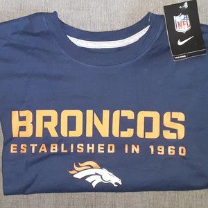 Denver Broncos Nike Shirt - NWT